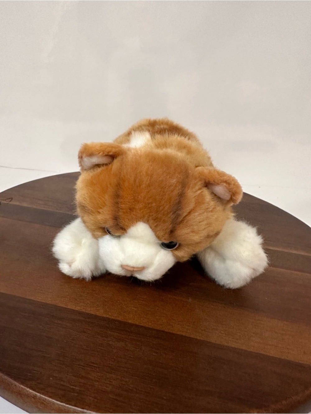 GUND Purrimals Ginger Cat Plush Stuffed Animal Orange Tabby Kitty EUC Vintage